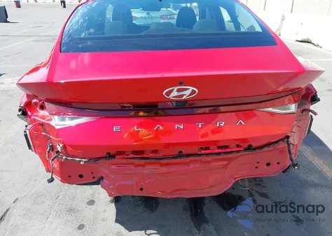 2022 Hyundai Elantra Sel from USA, damaged, VIN 5NPLS4AG8NH086940